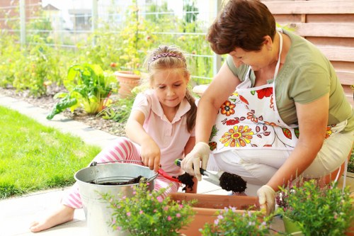 Illustration representing accessible landscaping services in Barkingside