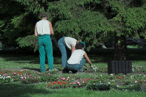 Insurance documentation and safety checks for landscaper services