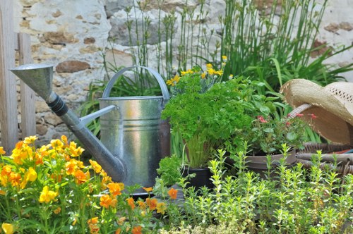 Seasonal planting display for a Barkingside outdoor space