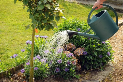 Reusable garden materials prepared for charity partnership donation