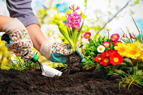 Supplier compliance check for landscaping materials in Barkingside